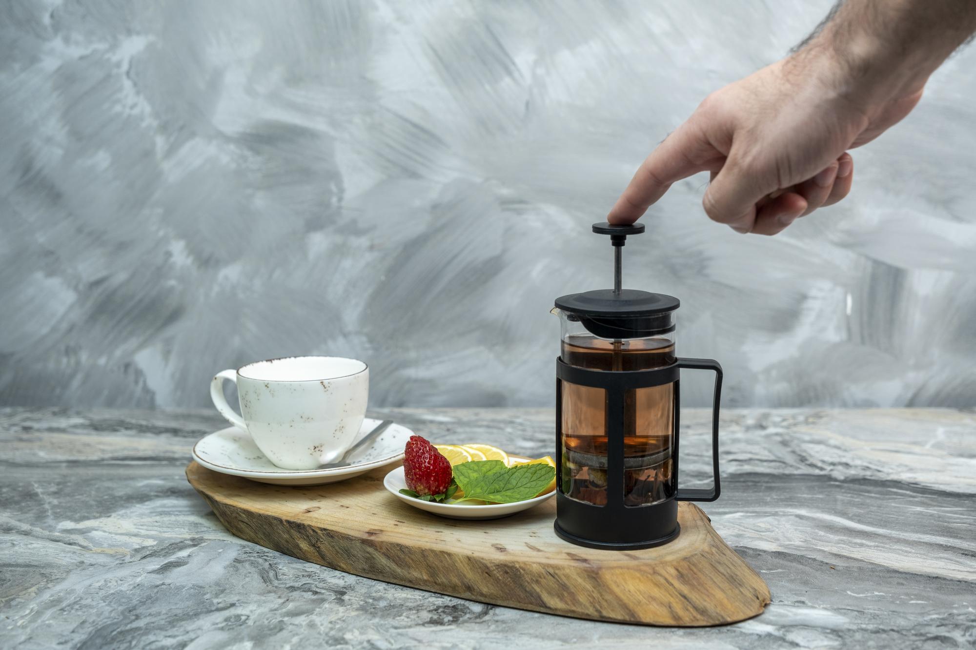 فرنچ پرس مناسب برای دم آوری قهوه و دمنوش